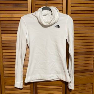 The North Face fleece cowl neck sweater